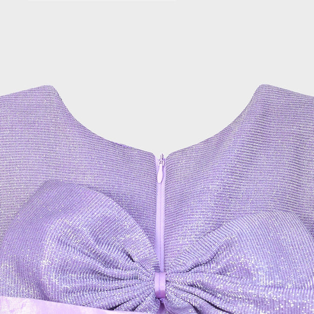 Girls Premium Quality Fairy Frill Frock With Front Bow