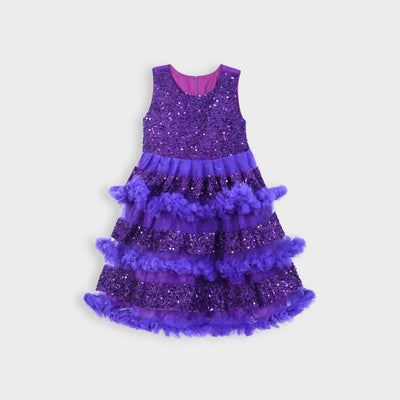 Grils Premium Quality Fairy Frill Frock