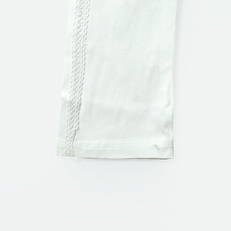 Imported For Girls White Pant Tights