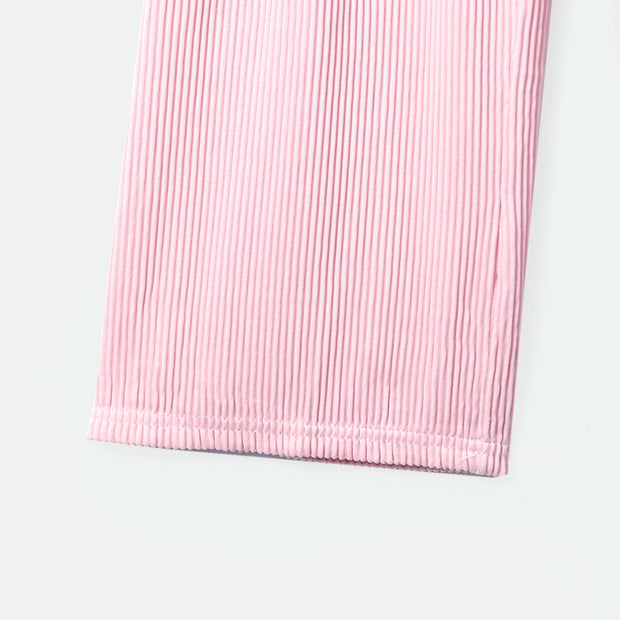 Imported For Girls Light Pink Bell Bottom Plazo Trouser Chifon