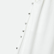 Imported For Girls White Bell Bottom Plazo Trouser Lycra